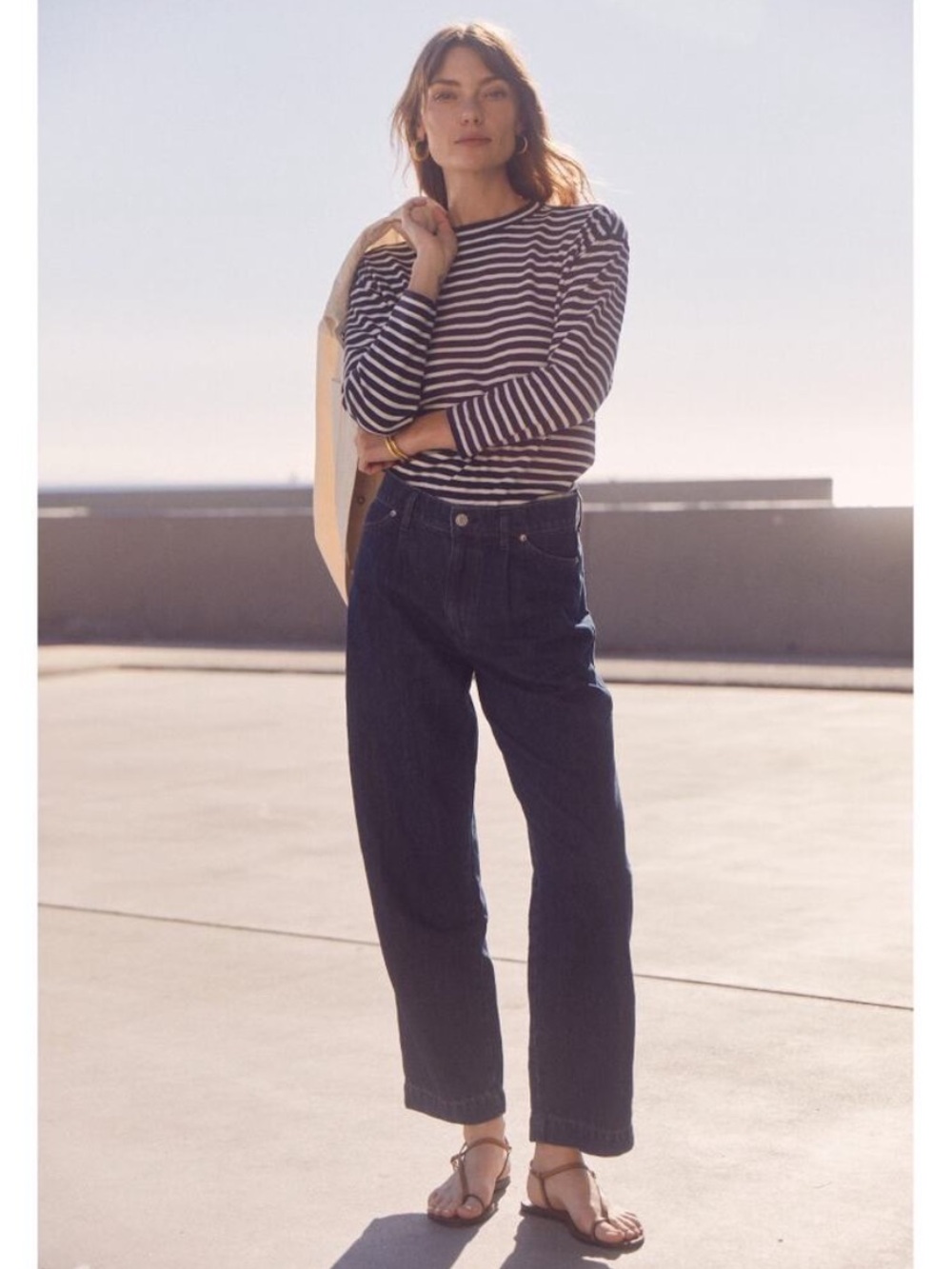 AYR The Lowkey Barrel Leg Jeans